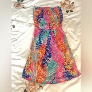 Lily Pulitzer strapless dress
